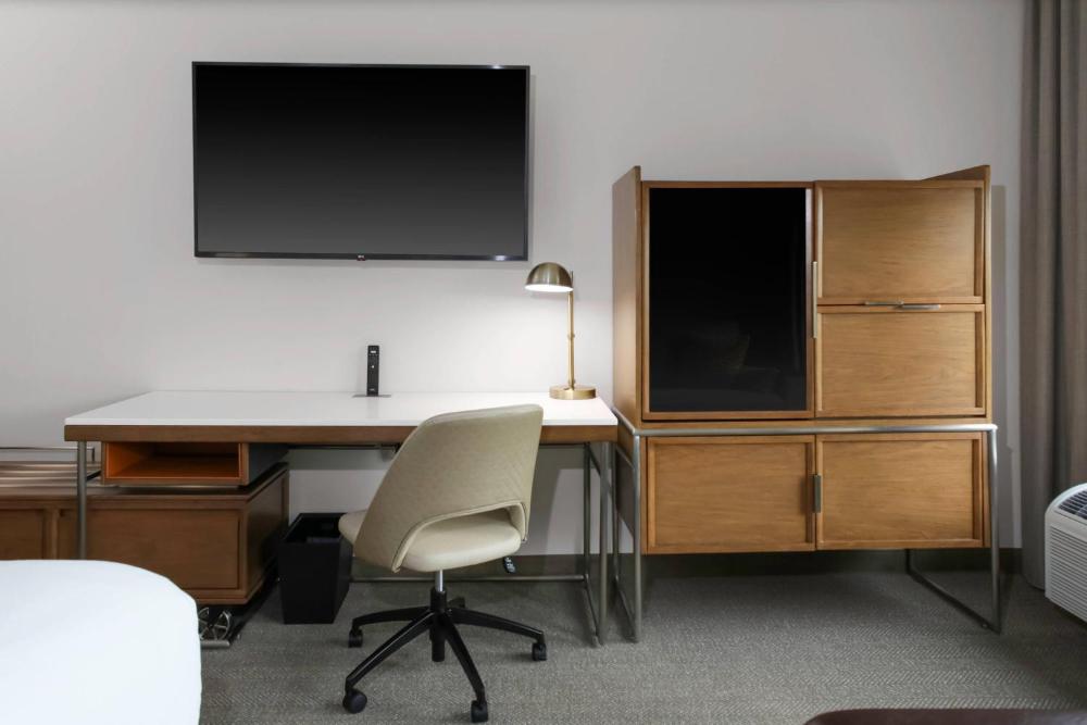 King Suite with Sofa Bed and City View interior